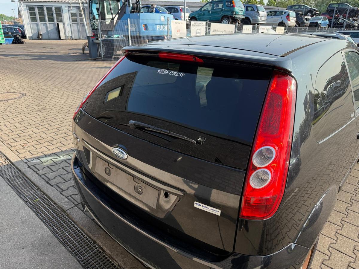 Ford Fiesta JD3 original Heckklappe mit Scheibe Panther Schwarz 3-Türer BJ08
